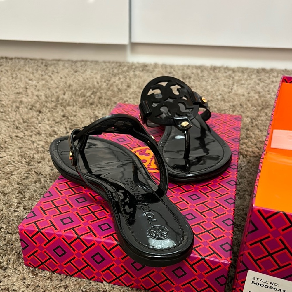 Black Tory Burch Sandals